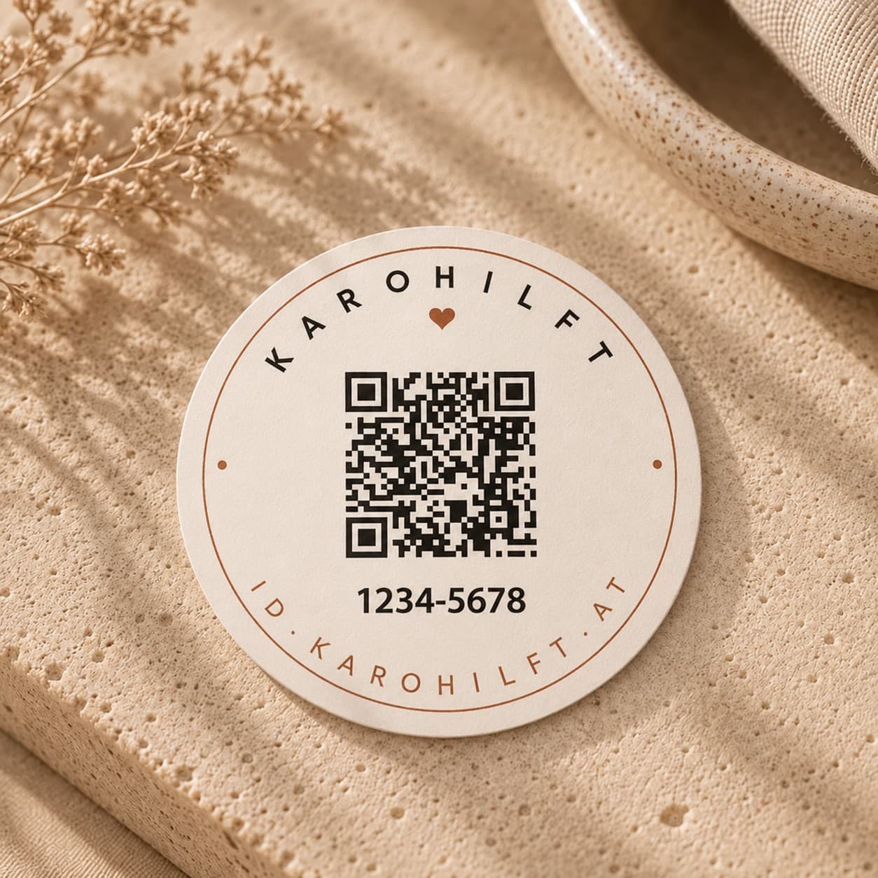KaroTag Handy-Sticker